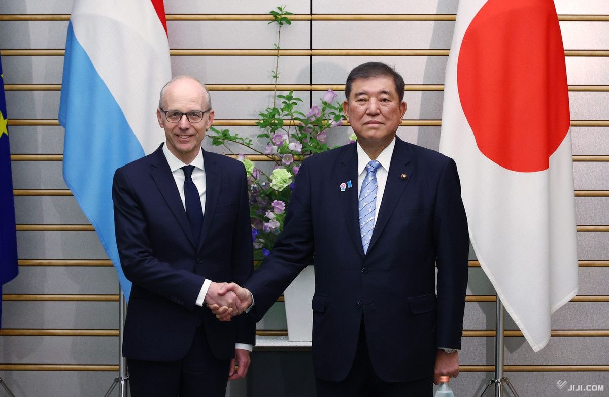 日ルクセンブルク首脳会談：経済・金融連携強化で宇宙開発へ協力 - 2027年外交関係樹立100周年を見据え