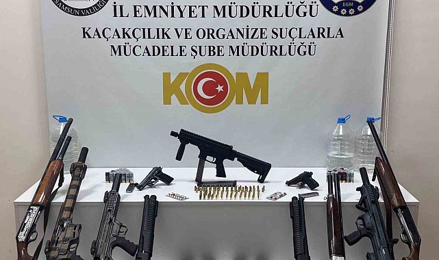 Samsun'da Şok Operasyon: Cephanelik Gibi Eğlence Mekanı