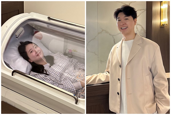 박수홍, 아내 김다예 위해 고압 산소 케어까지? '건강이 1순위'