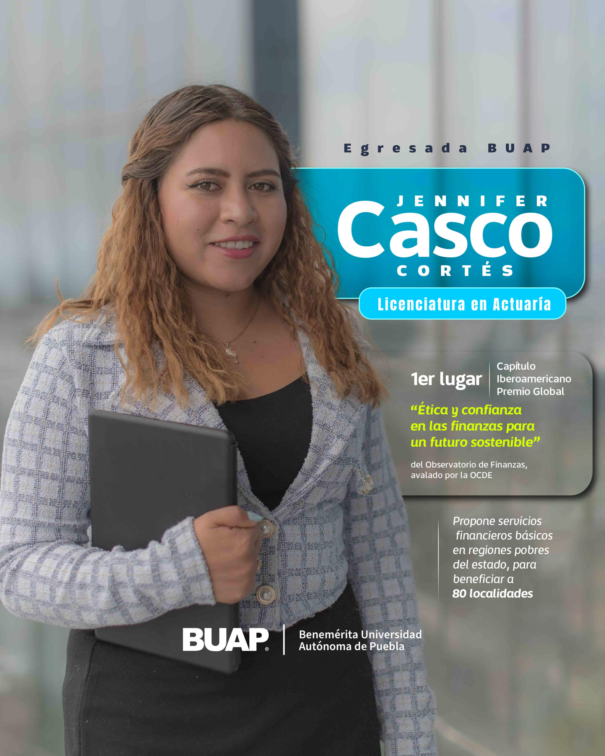 Joven Actuaria Mexicana Impresiona al Mundo con su Compromiso con la Ética en las Finanzas
