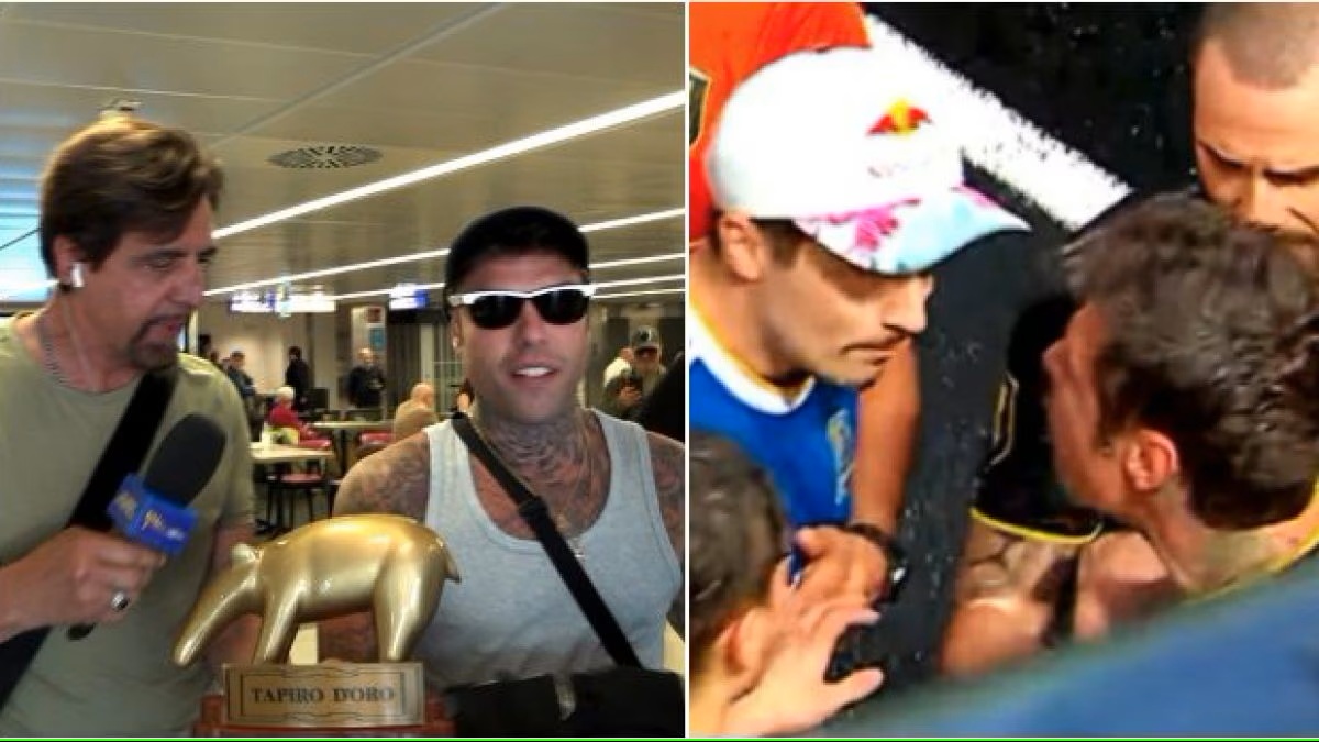 Fedez: Tapiro D'Oro per la quasi rissa con Blur