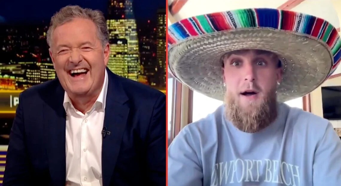 Jake Paul esplode contro Piers Morgan: "Sei un ciccione"