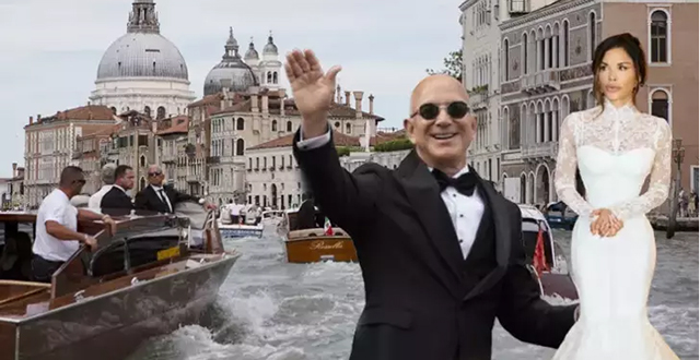 Jeff Bezos - Lauren Sánchez... ASRIN DÜĞÜNÜ VENEDİK'TE YAPILDI!