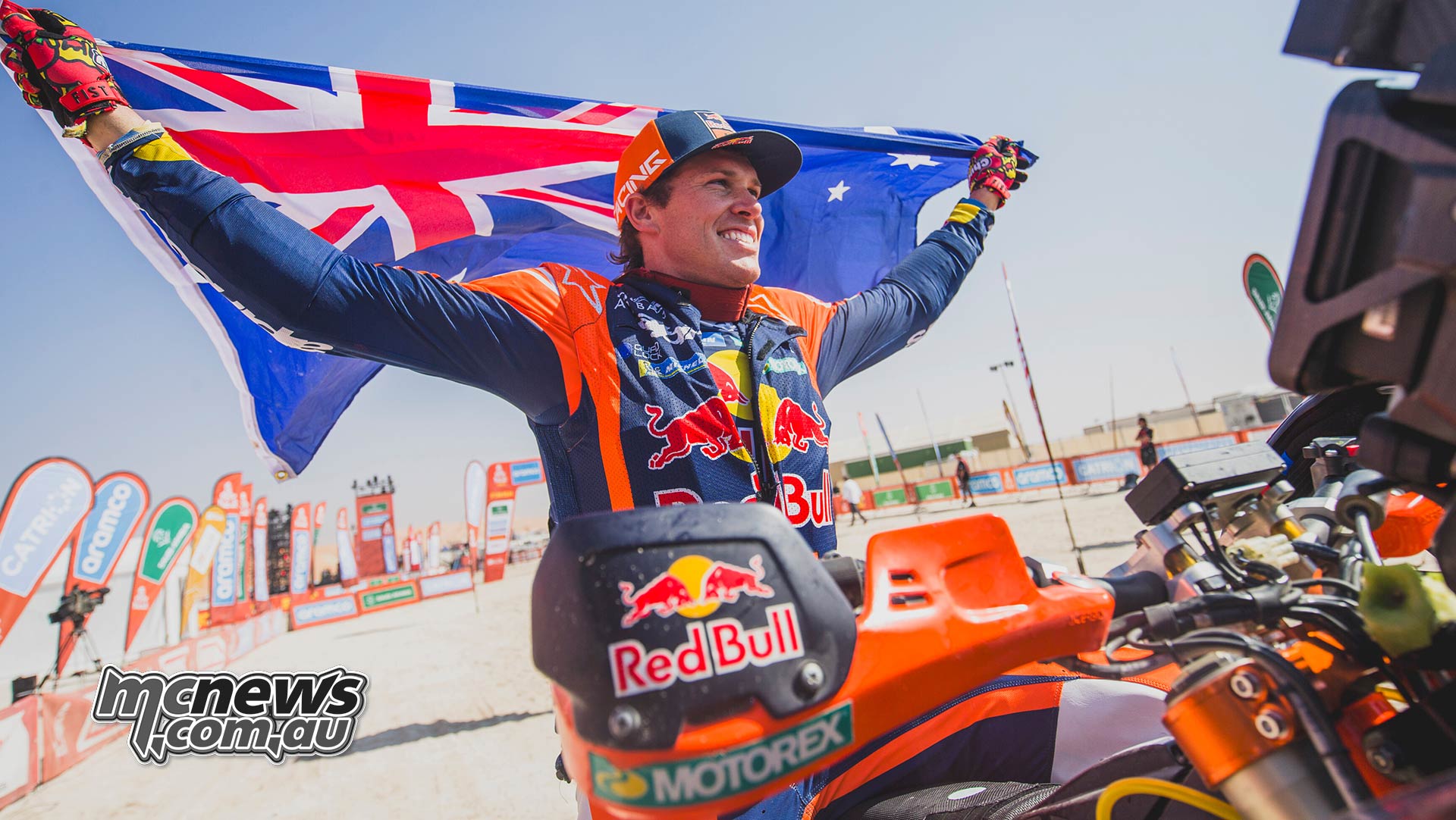 Australian Racer Daniel Sanders Basks in Glory of Dakar Rally Victory
