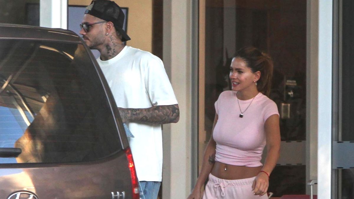 Regreso de lujo: Así llegaron Mauro Icardi y China Suárez a Argentina