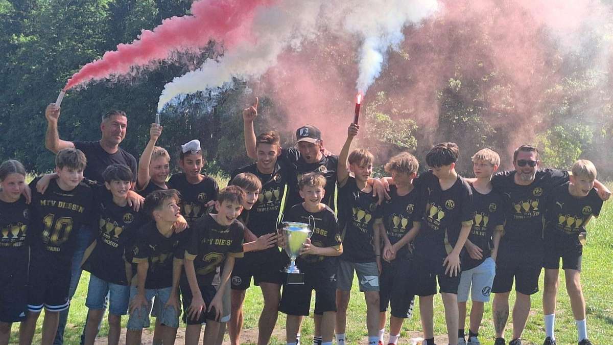Prominente Gäste: Spitzenturnier der U13 des MTV Dießen