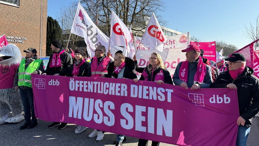Lohnerhöhung im Öffentlichen Dienst Niedersachsen: 466.000 Beschäftigte profitieren