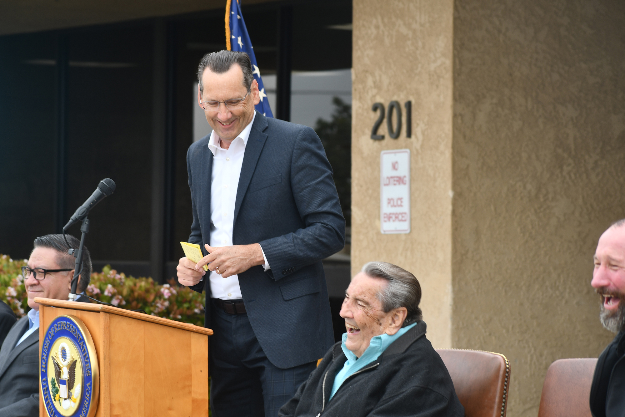Santa Maria Post Office Dedicated to Larry Lavagnino for Service to City
