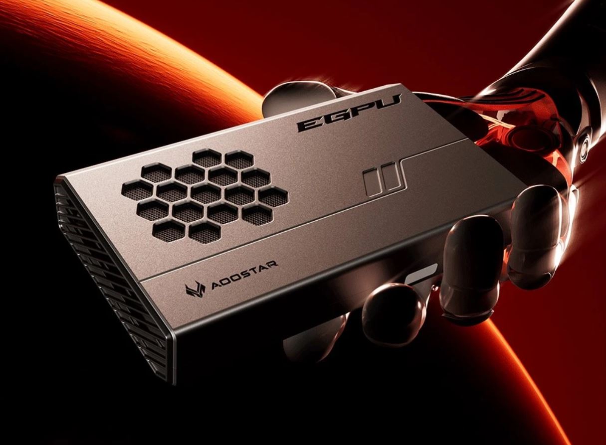 eGPU-Dock mit AMD Radeon RX 7600XT: Aoostar XG76XT dreifach günstiger