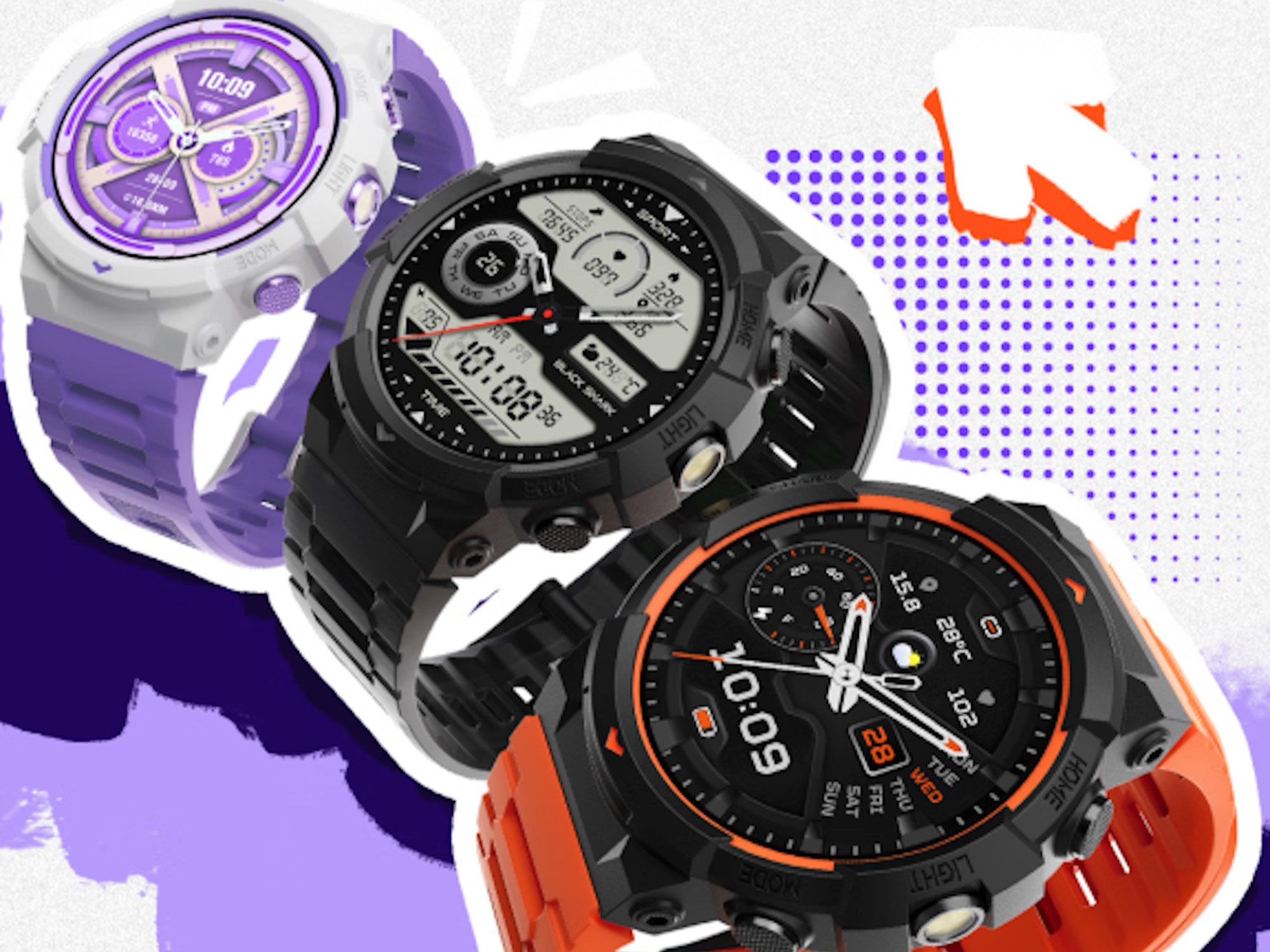 Black Shark GS3 Sport: Die neue Generation von robusten Smartwatches mit GNSS und AMOLED-Display