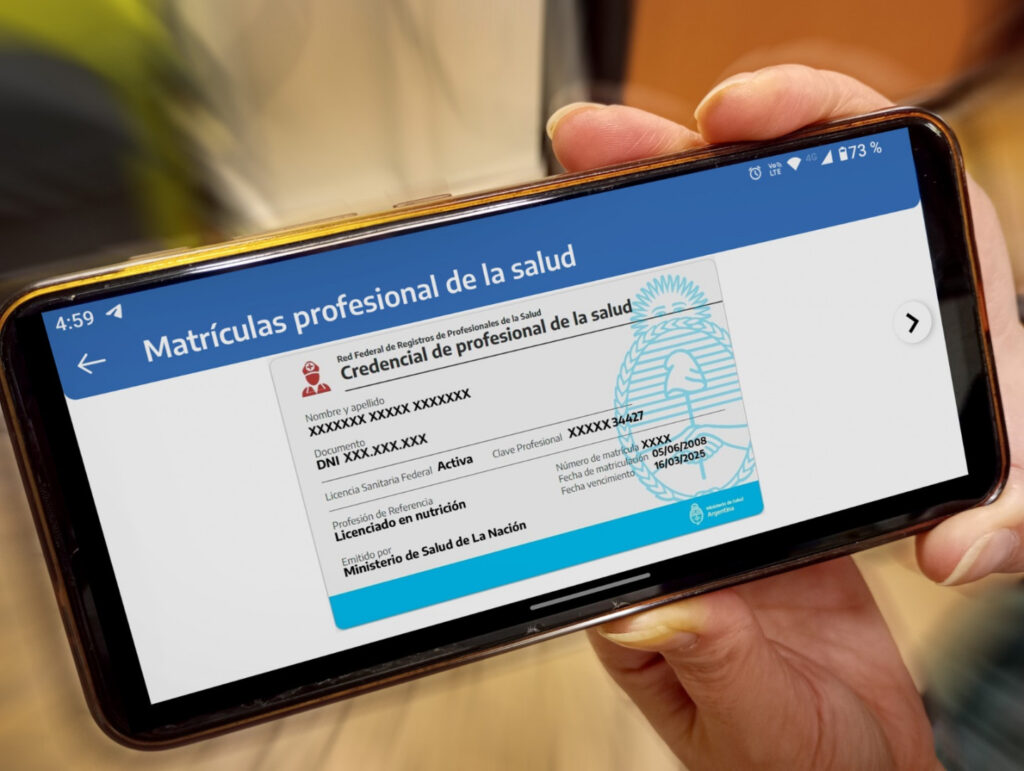 ¡Adiós a los trámites! Argentina implementa matrícula digital unificada para profesionales de la salud