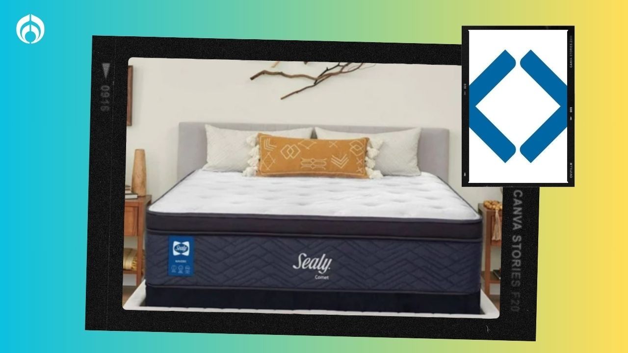 ¡Oferta exclusiva en Sam's Club! Colchón Sealy con telas premium y garantía de 10 años a precio de super rebaja