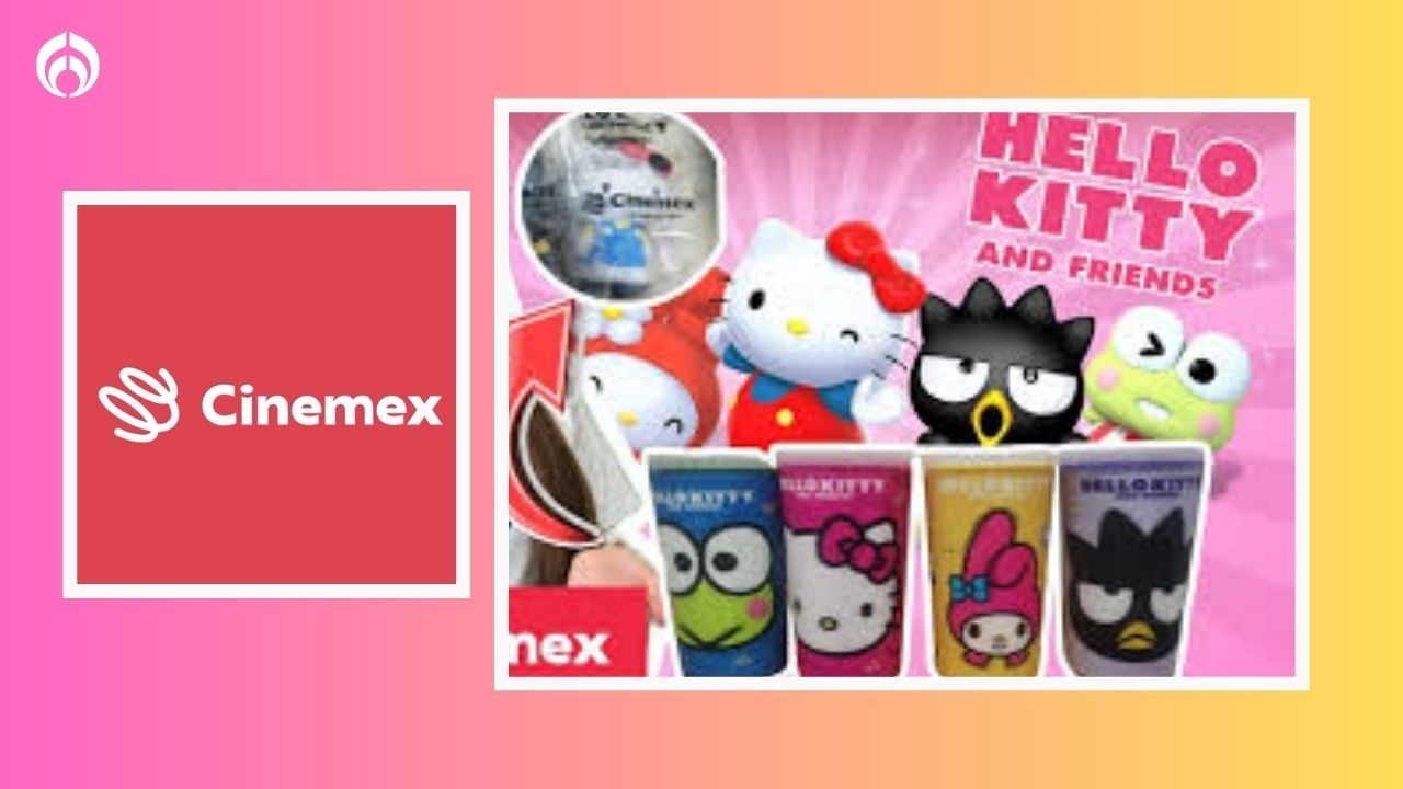 ¡Llega la nueva colección de Hello Kitty a Cinemex! ¿Cómo conseguir los vasos exclusivos?