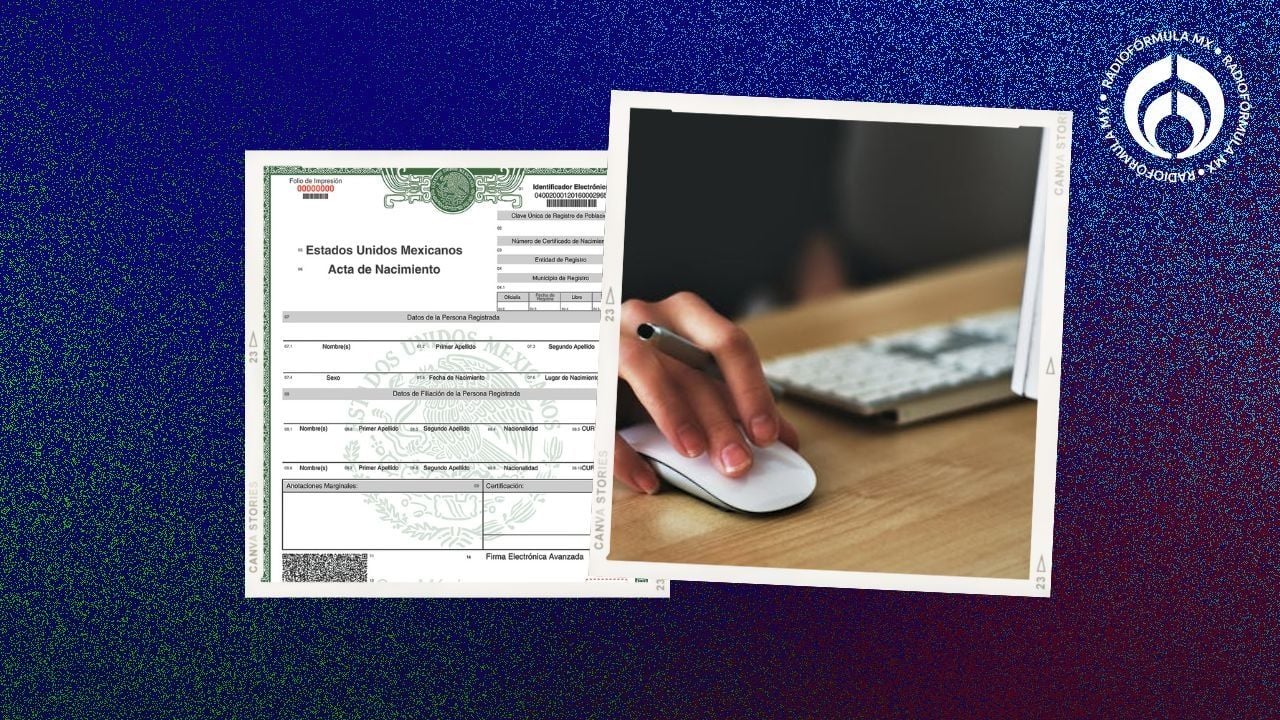 Obtén tu Acta de Nacimiento Certificada en PDF con CURP en Línea
