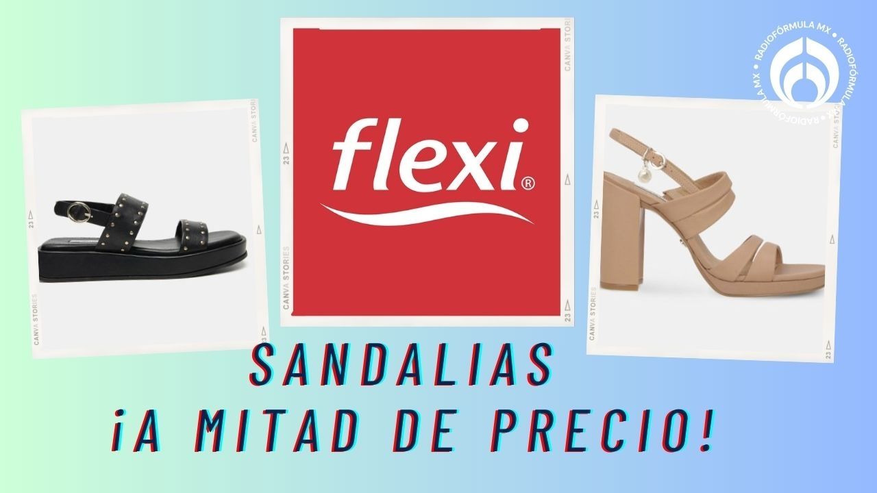 ¡Llega la primavera! Sandalias de piel de la marca 'hermana' de Flexi con hasta 50% de descuento