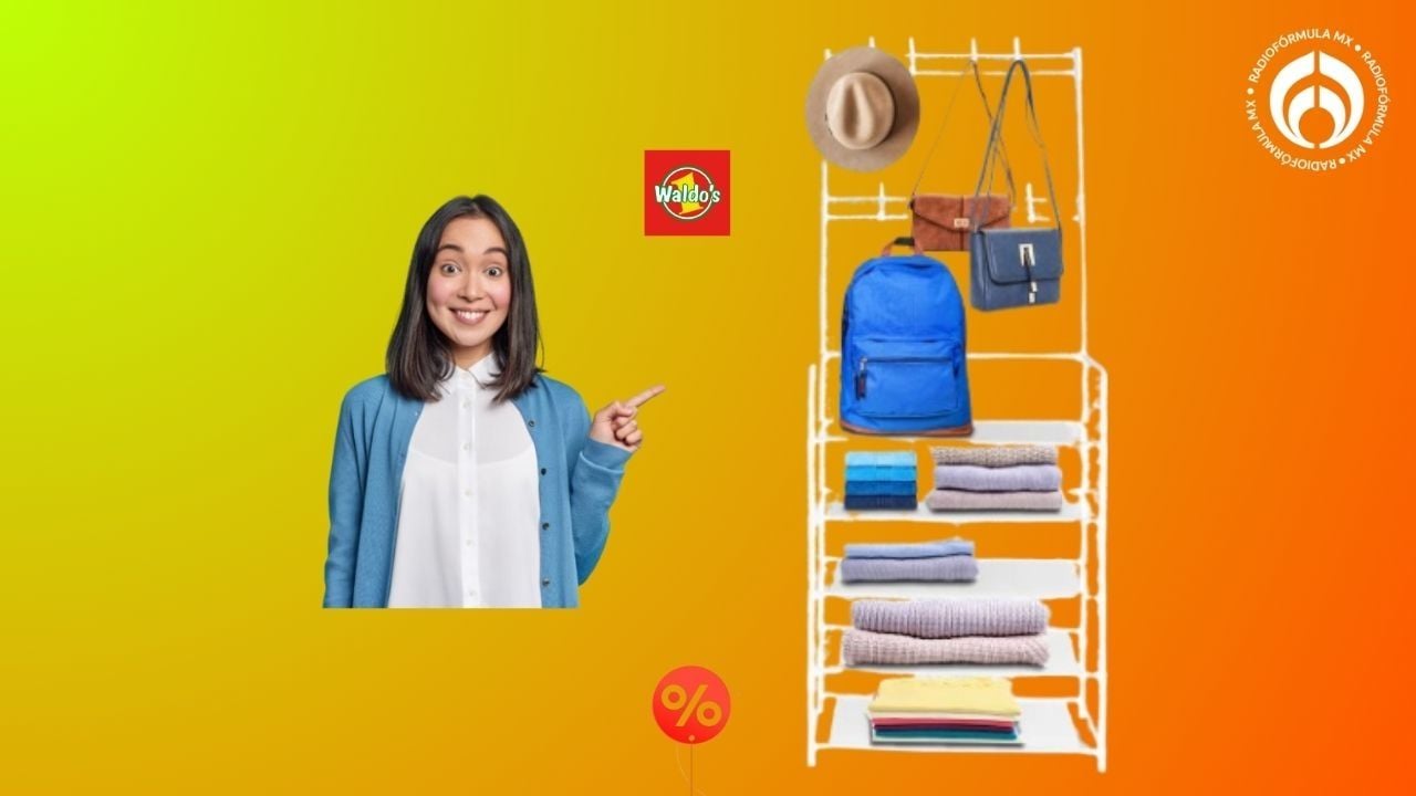 Waldo's remata clóset y zapatera armable con 50% de descuento y gran espacio de almacenamiento