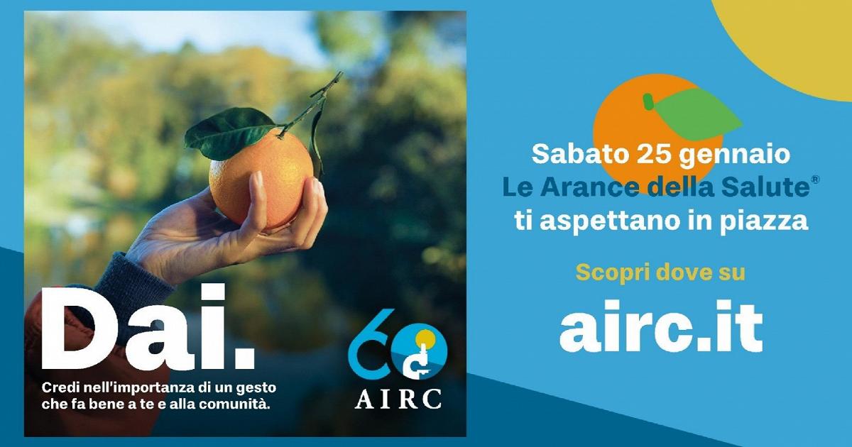 Airc 'Le Arance della Salute' in Calabria: 23 Piazze per la Prevenzione del Cancro