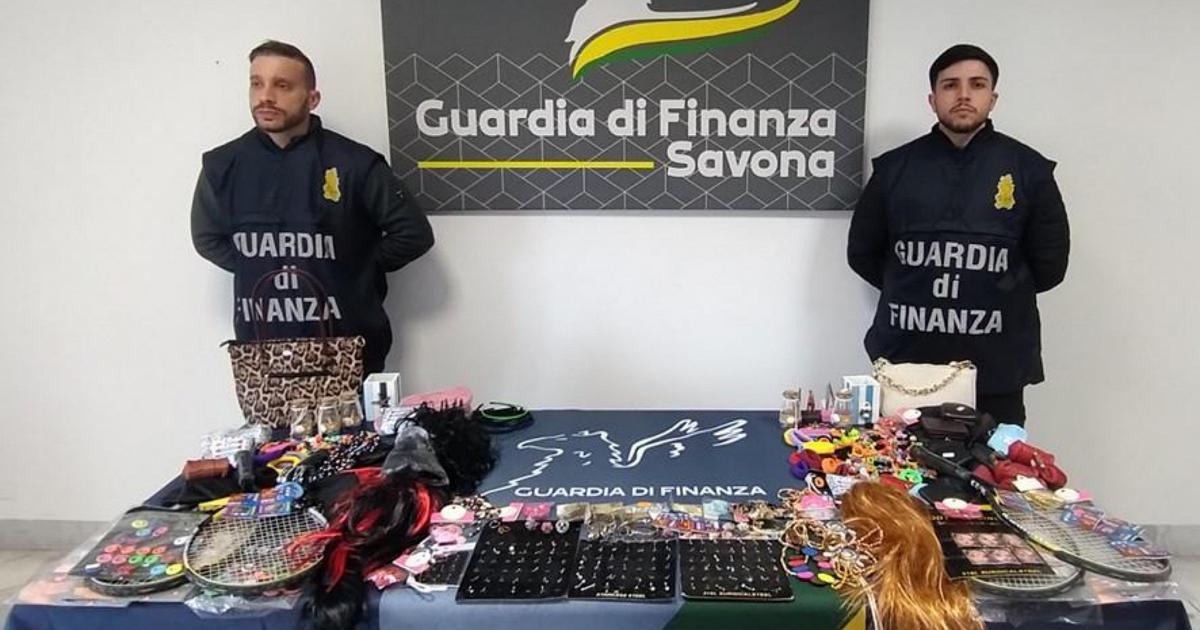 Savona, 18mila articoli non sicuri: maxisequestro della Guardia di Finanza