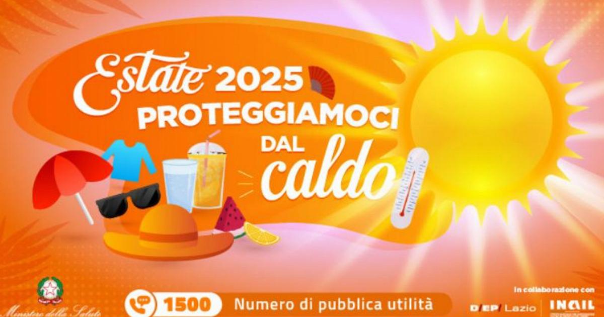 Caldo, i consigli del Ministero della Salute per difendersi