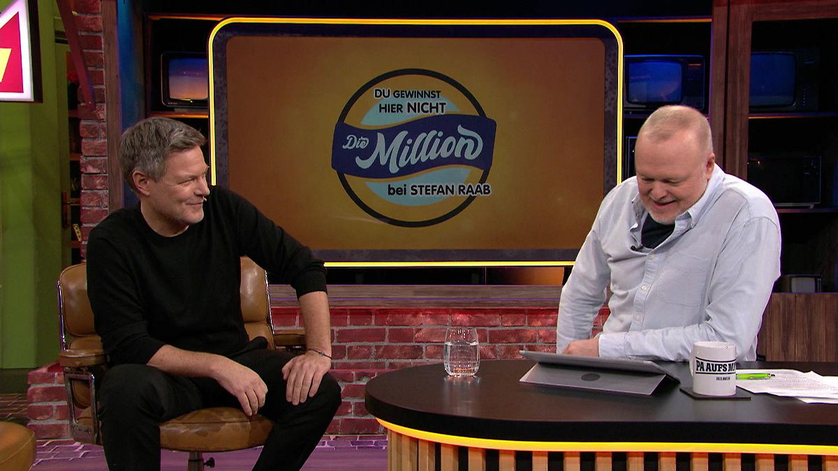 Robert Habeck bei Stefan Raab: Der unerwartete Streit!