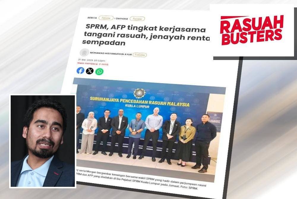 Pastikan kerjasama SPRM, agensi antarabangsa bukan hanya kosmetik
