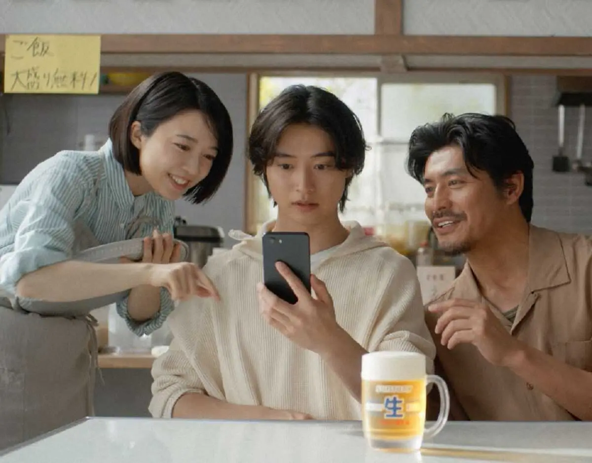 山崎賢人、上白石萌音、坂口憲二が共演！新サントリー生ビールCM「MYサン生ジョッキ2」篇、本日放送開始！