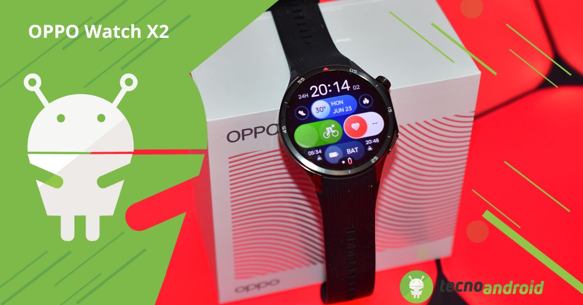 OPPO Watch X2 è il migliore smartwatch Wear OS con materiali Premium e valutazione della salute - Recensione