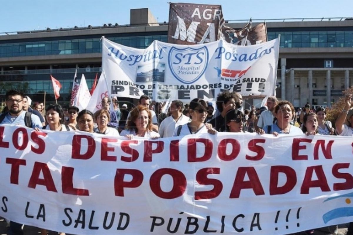 El Ministerio de Salud anunció 110 nuevos despidos en el Hospital Posadas