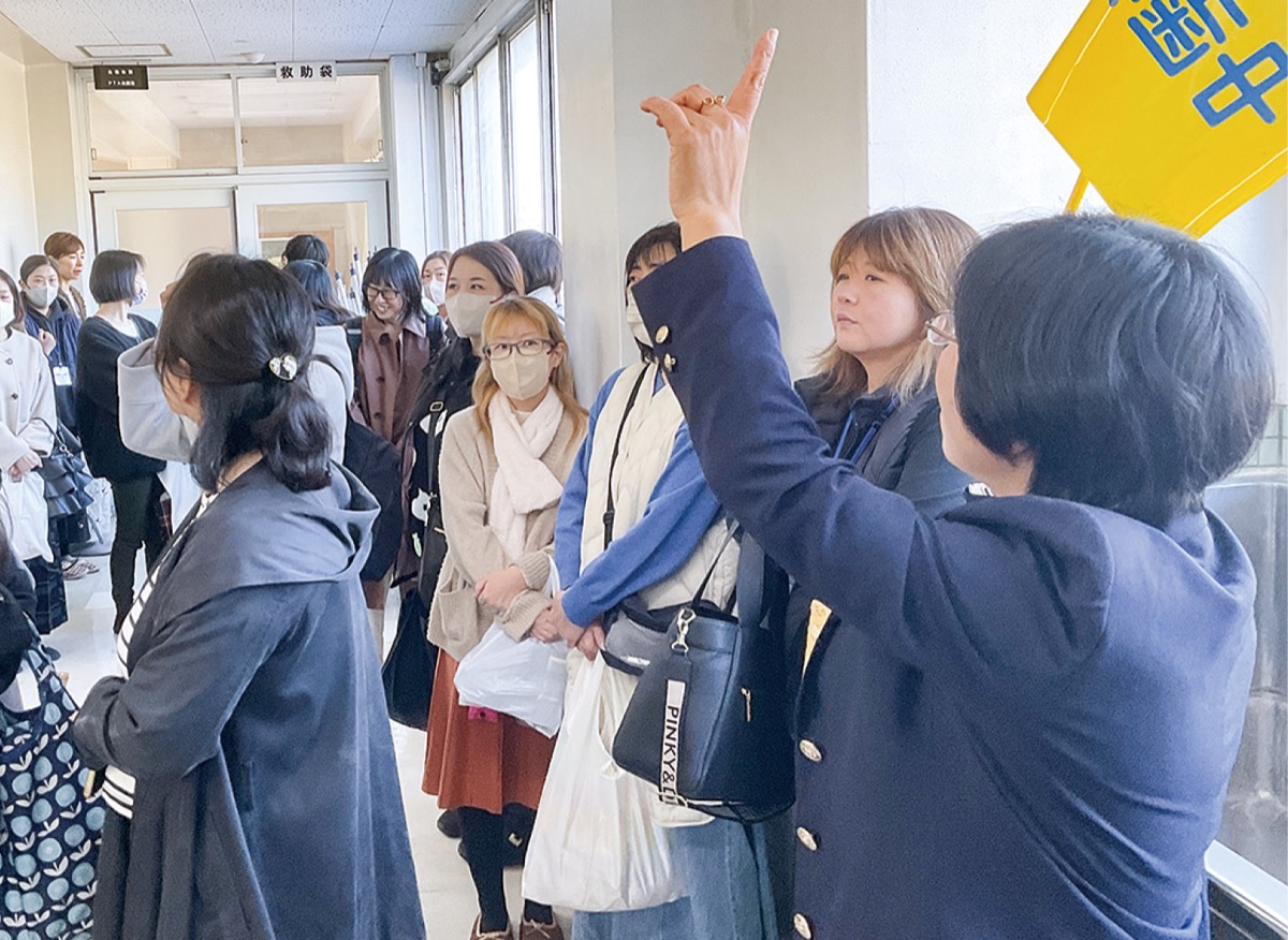 都田中学校「ハマ弁試食会」開催！保護者が給食を試食し、校内ガイドツアーも実施