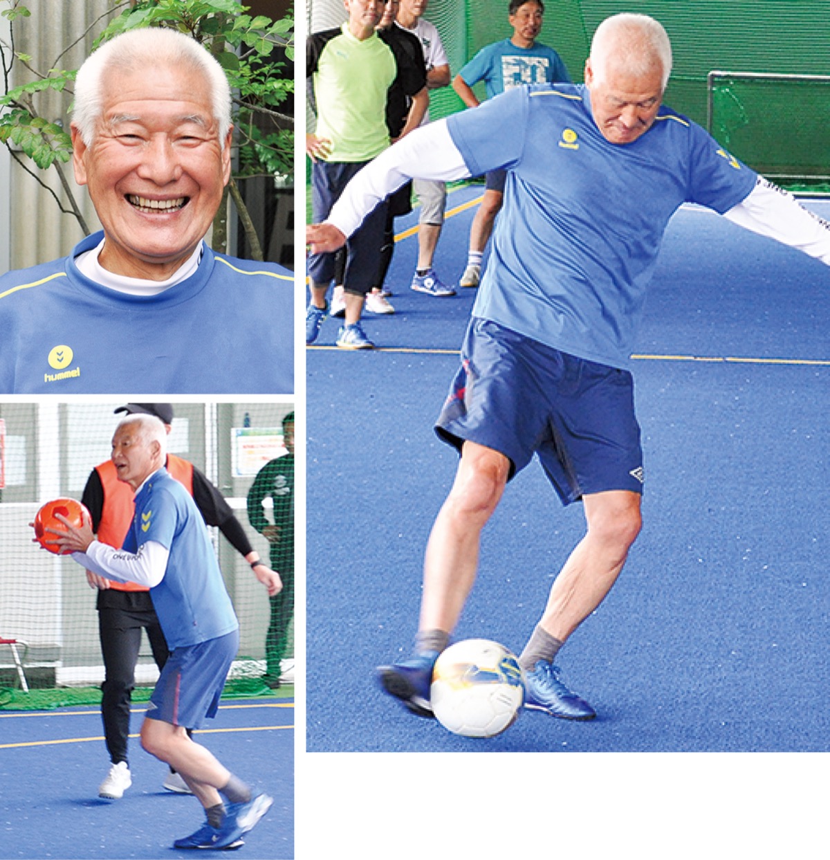 75歳現役！フットサルで健康を謳歌する菊池さんの秘訣：筋トレも欠かさず！