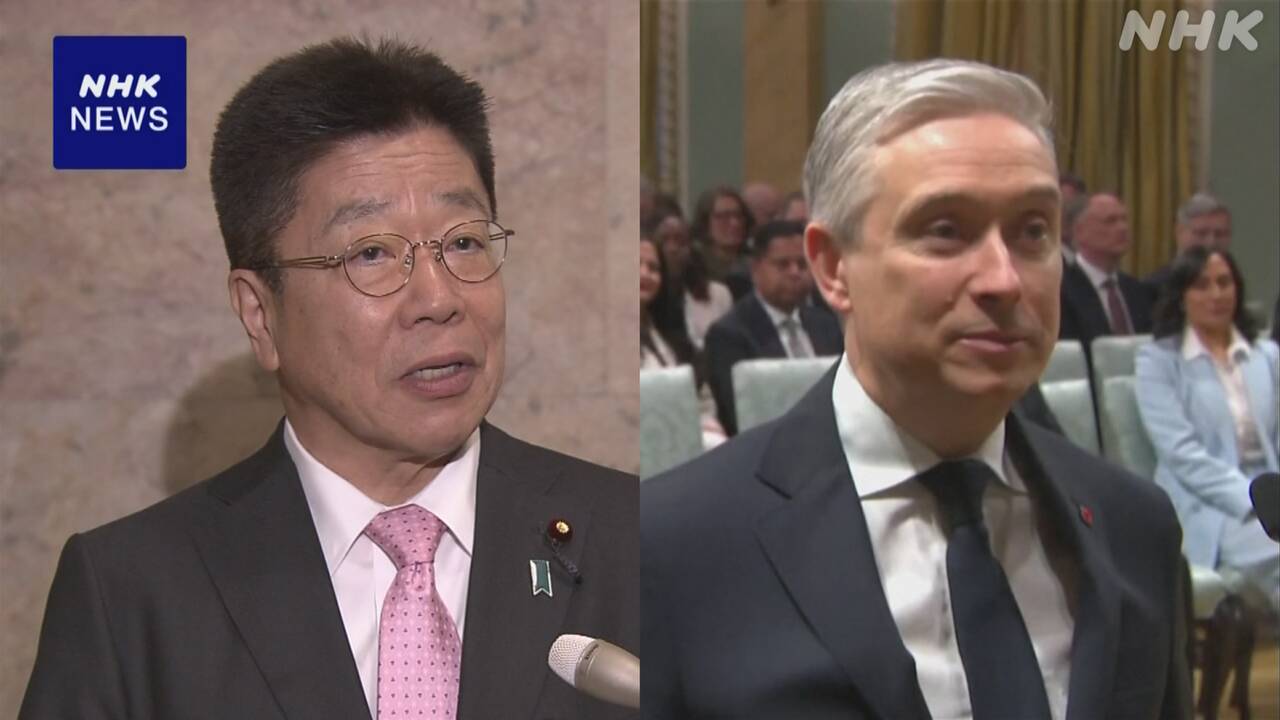 加藤財務相とカナダ財務相、金融市場安定へ協力で一致