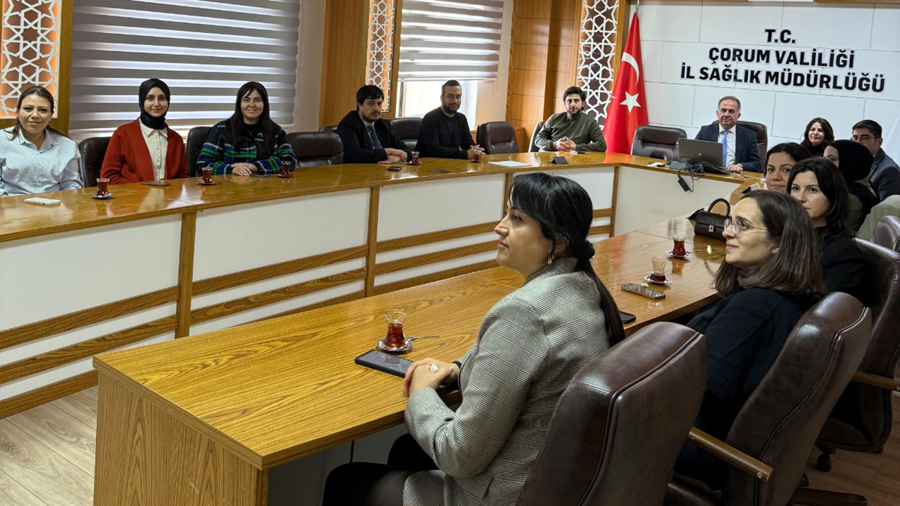 Çorum'da Sağlıklı Yaşam Projesi Başladı: SAHA Projesi ile Halk Sağlığını Güçlendirmek
